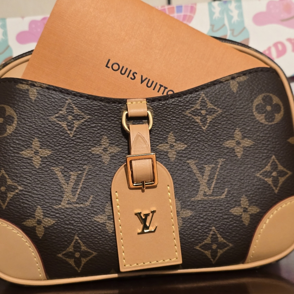 Louis Vuitton Brown and Tan Women's Bag